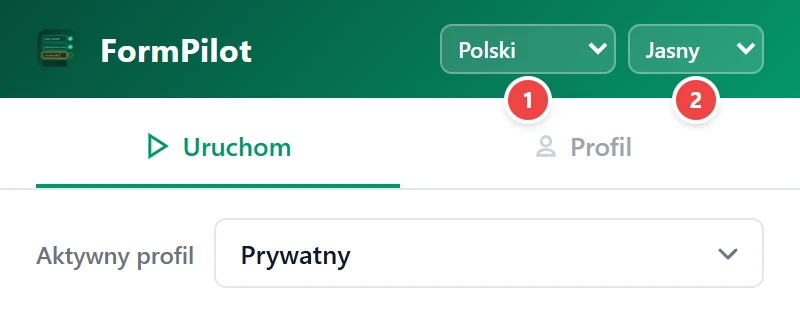 Język i motyw
